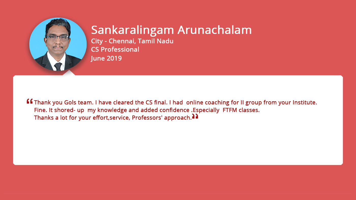 SankaralingamArunachalam-Testimonial